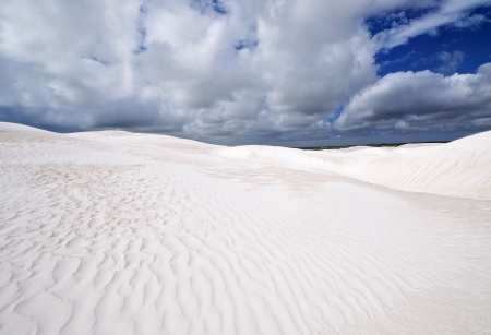 Sand Dunes at Wedge Island Western Australiaの写真素材