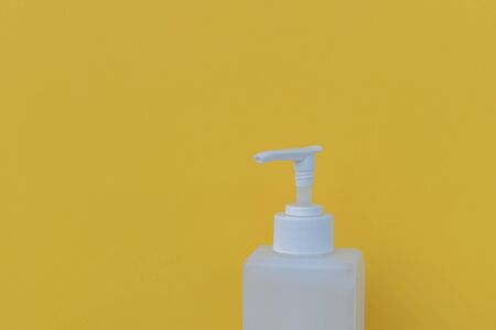 Close up of hand sanitizer - Corona Virus Covid-19 concept - Health and care.の写真素材