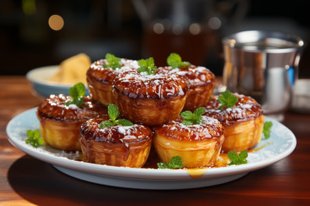Pastel de Nata Portuguese egg custard tart pastryの素材