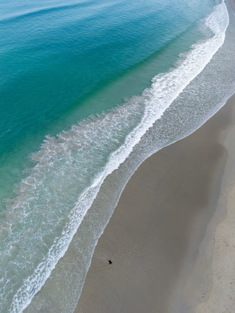Tropical beach at Simpang Mengayau Tip of Borneo Kudat Sabahの写真素材