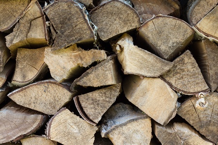 Pile of wood