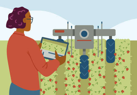 Innovation agricultural technology for smart farm system