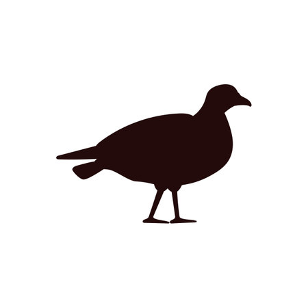 Tundra animals and birds set. North arctic land fauna. Flat isolated vector illustrations collectionのイラスト素材