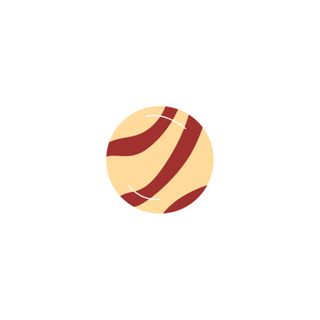 Vector illustration of a bowling ball for sports logos.のイラスト素材