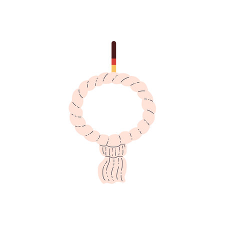 Simple bird swing.のイラスト素材