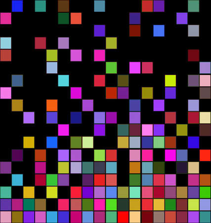 abstract background with color squares 