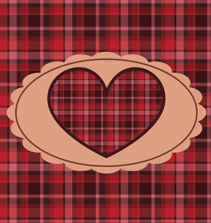 Retro Valentine Backgroundのイラスト素材