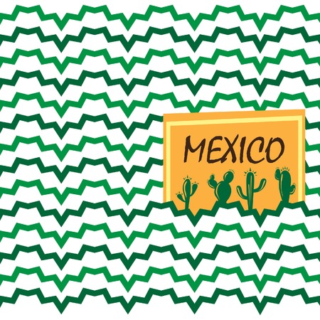 Ethnic mexican backgroundのイラスト素材