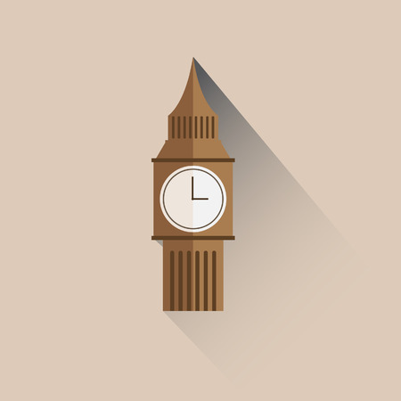 Big Ben iconのイラスト素材