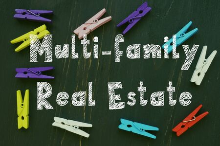 The caption in the picture is Multi-family Real Estate.