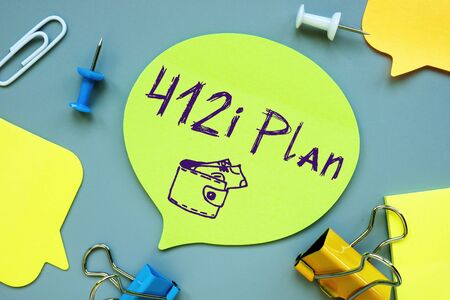 Word writing text 412i Plan.の写真素材