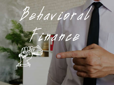 Conceptual photo about Behavioral Finance with written phrase.