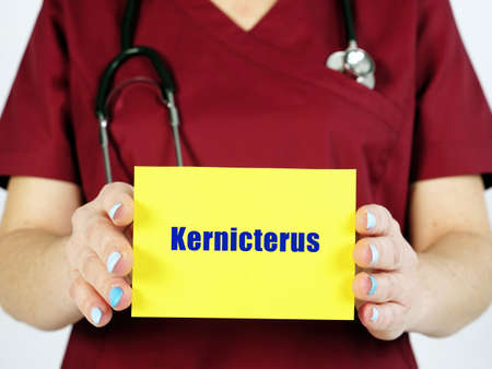 Kernicterus inscription on the sheet.