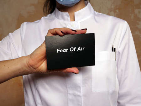 Fear Of Air inscription on the page.