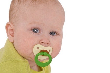 Baby isolated on white background