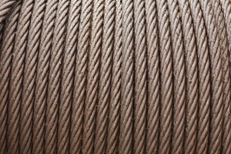 Technological background from steel rope