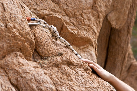 Rockclimber's hands