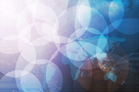 green bokeh abstract light background. の写真素材