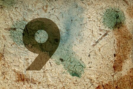 number nineの写真素材