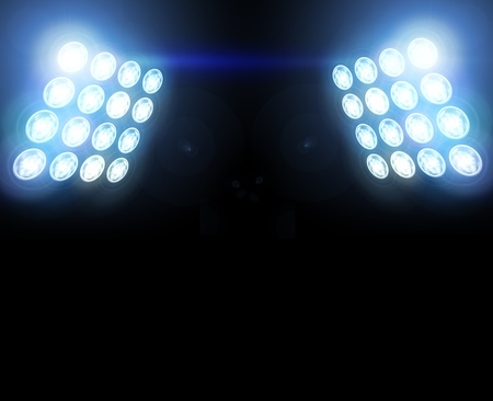 Stage Spotlight with Backgroundの写真素材