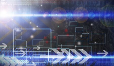 Abstract digital blackの写真素材