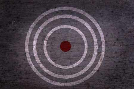 Dartboard with Darts の写真素材