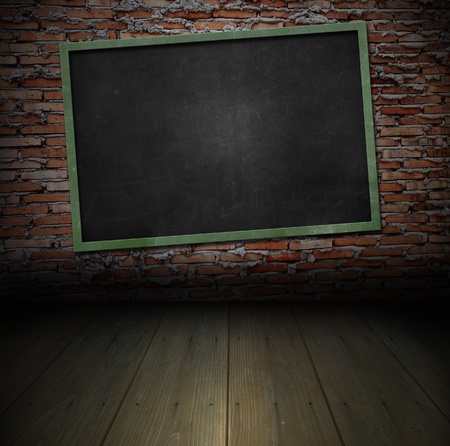 school blackboardの写真素材