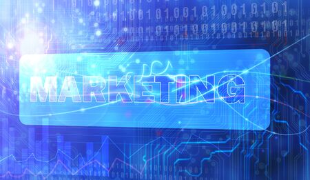 Marketing background の写真素材