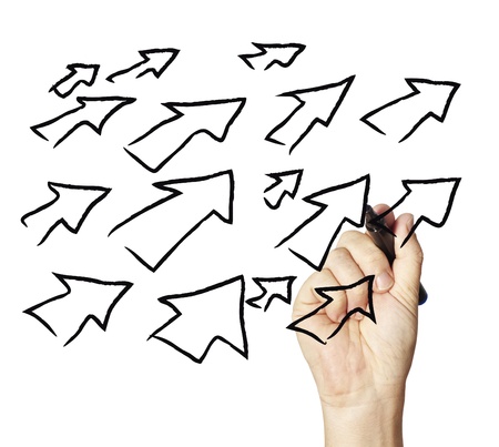 arrows の写真素材