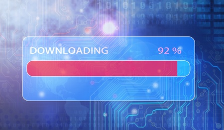 loading progress bar button 