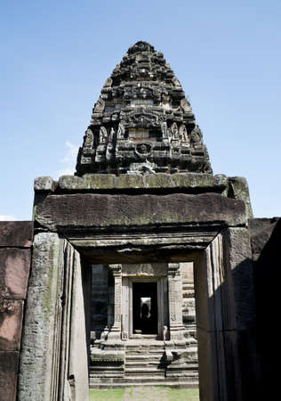 khmer architecture in phimai,Thailand  の写真素材