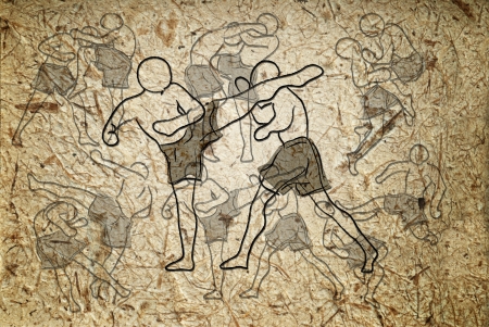  Thai Boxing Collectionの写真素材