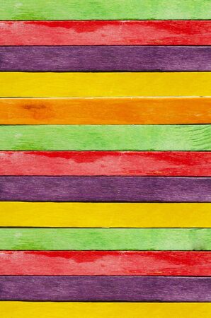 Old painted wooden board background の写真素材