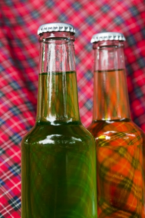 green beer bottle,の写真素材