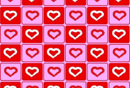 set icon -- heartsの写真素材