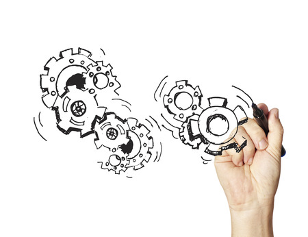 Machine Gear Wheel Cogwheelの写真素材