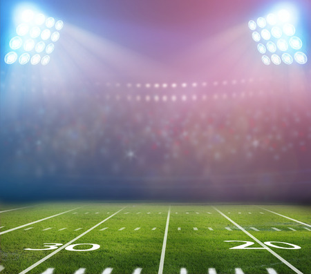light of stadium