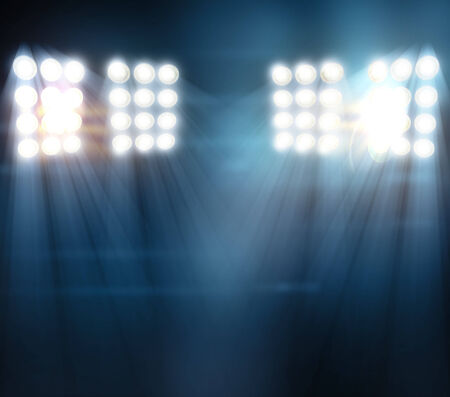 Stadium lights - Floodlightsの写真素材