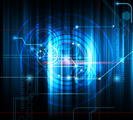 Abstract technology backgroundの写真素材