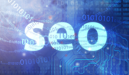 Search Engine Optimization concept.の写真素材