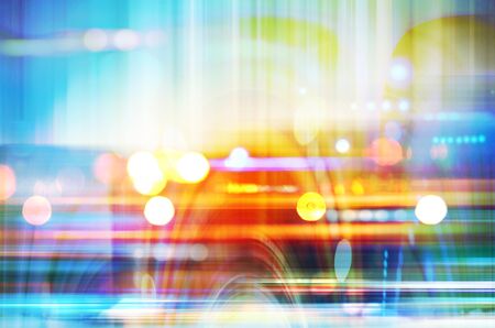 bokeh abstract light backgroundの写真素材