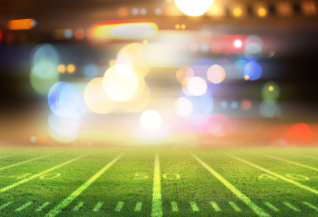 american football stadium 3D rendering.の写真素材