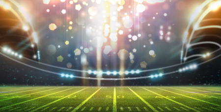 american football stadium 3D rendering.の写真素材