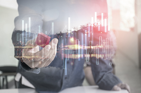 New technologies for business.ideas concept. の写真素材