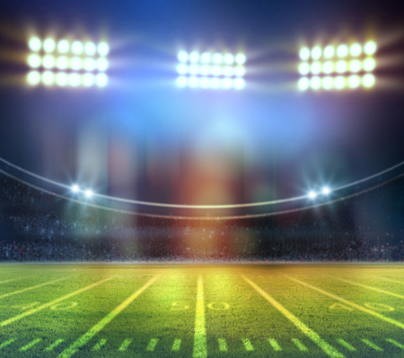 American Soccer Stadium 3d renderingの写真素材