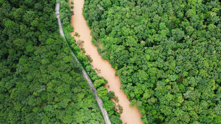 Future environmental conservation and sustainable ESG modernization development by using technologyの写真素材