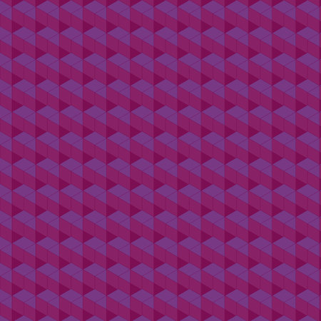 Seamless pattern with 3d cubes. Vector illustration. Abstract background.