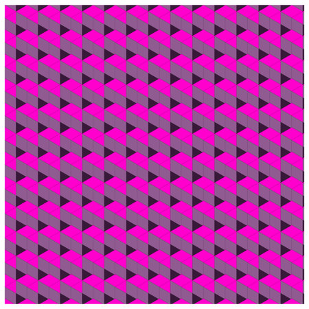 Seamless geometric pattern. Vector illustration. Pink and purple colors.