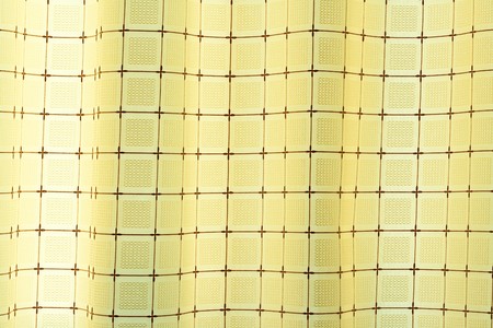 square yellow curtain background for bedroom