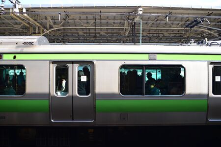 JR Yamanote Line in Tokyoのeditorial素材